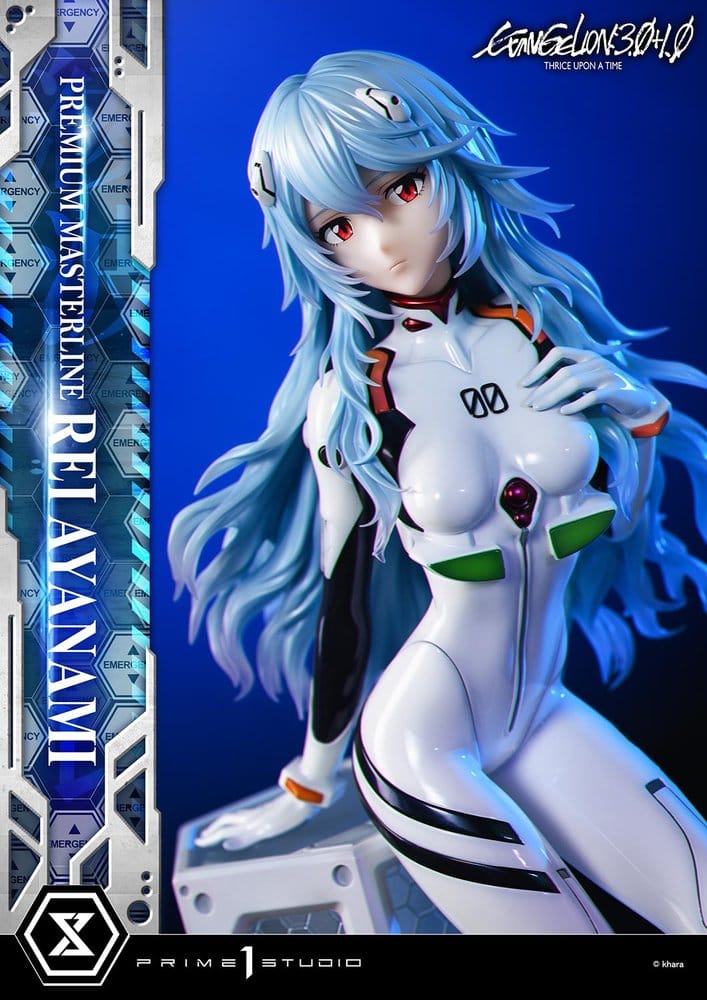 Prime 1 Studio Evangelion Thrice Upon A Time Rei Ayanami Premium Masterline Series 1/4 Statue