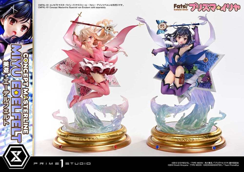 Prime 1 Studio Fate/kaleid liner Prisma Illya Miyu Edelfelt DX Bonus Version Concept Masterline Series 1/5 Statue