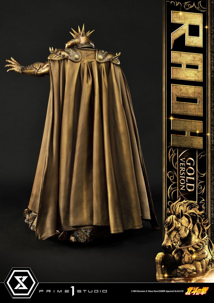 Prime 1 Studio Fist of the North Star Raoh Gold Version 1/4 Statue