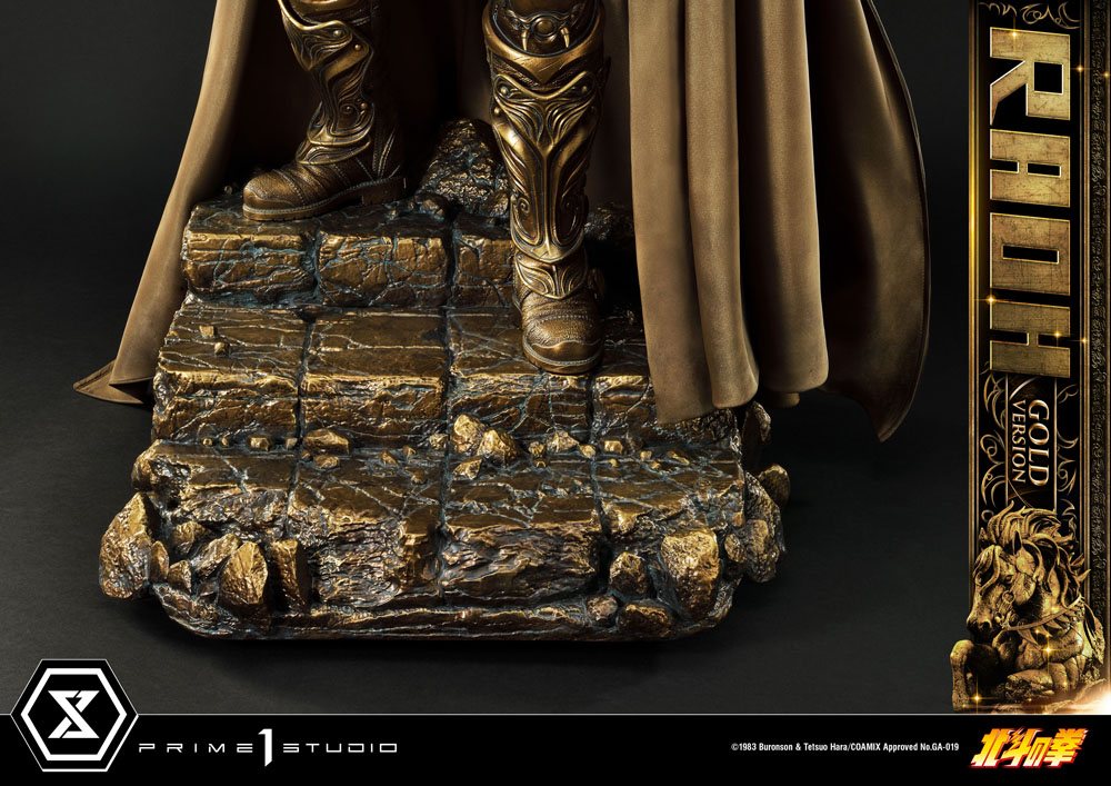 Prime 1 Studio Fist of the North Star Raoh Gold Version 1/4 Statue