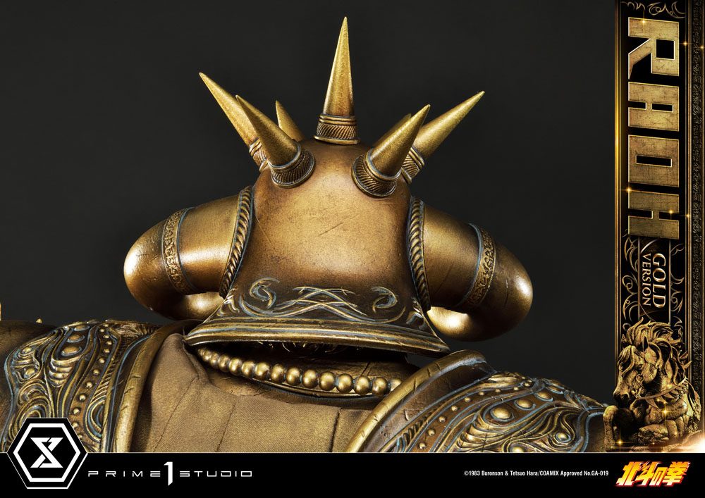 Prime 1 Studio Fist of the North Star Raoh Gold Version 1/4 Statue