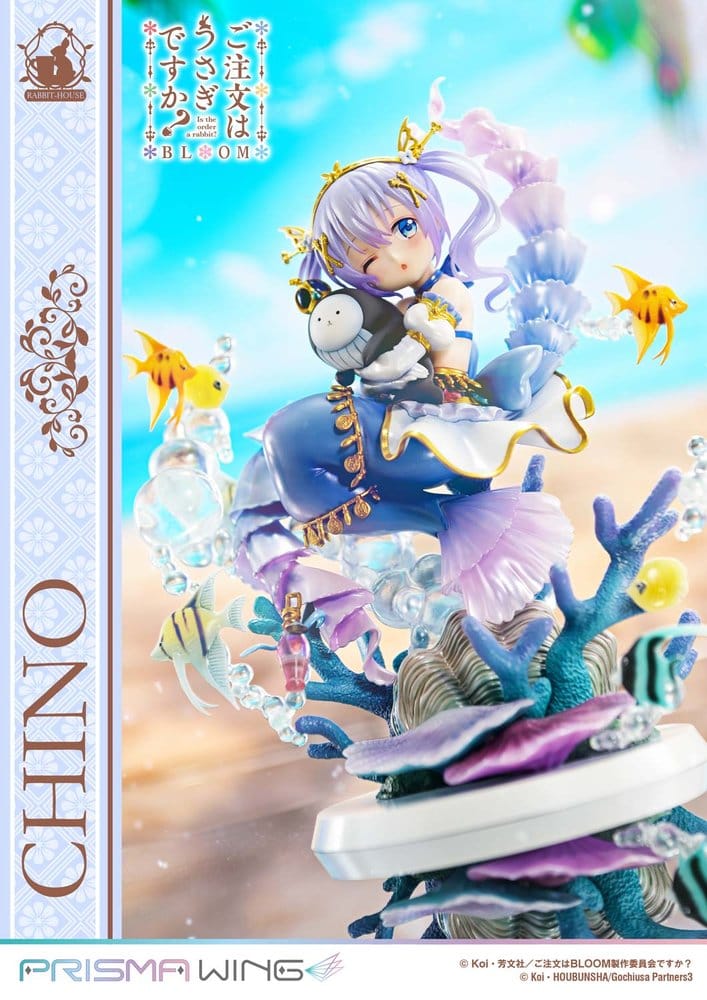 Prime 1 Studio Is The Order A Rabbit? Bloom Prisma Wing Chino Pre-Painted 1/7 Figure