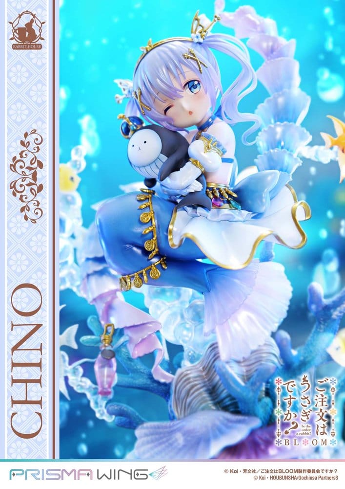 Prime 1 Studio Is The Order A Rabbit? Bloom Prisma Wing Chino Pre-Painted 1/7 Figure