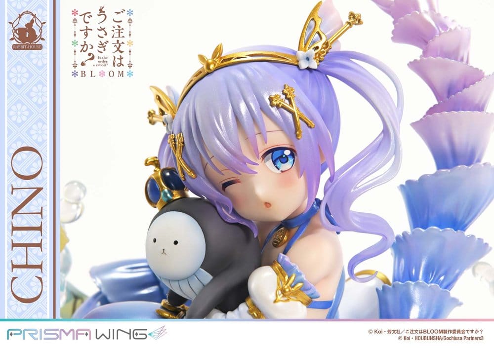 Prime 1 Studio Is The Order A Rabbit? Bloom Prisma Wing Chino Pre-Painted 1/7 Figure