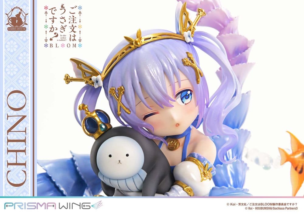 Prime 1 Studio Is The Order A Rabbit? Bloom Prisma Wing Chino Pre-Painted 1/7 Figure