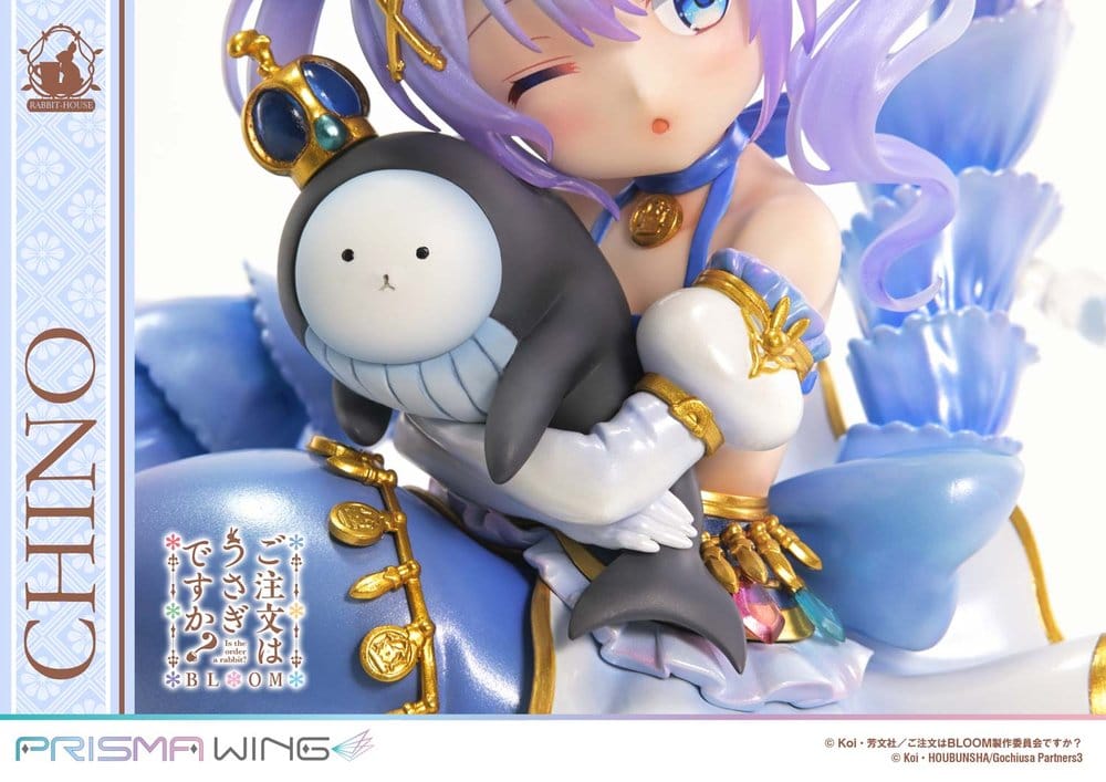 Prime 1 Studio Is The Order A Rabbit? Bloom Prisma Wing Chino Pre-Painted 1/7 Figure