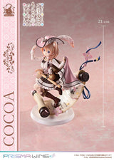 Prime 1 Studio Is The Order A Rabbit? Bloom Prisma Wing Cocoa 1/7 Statue