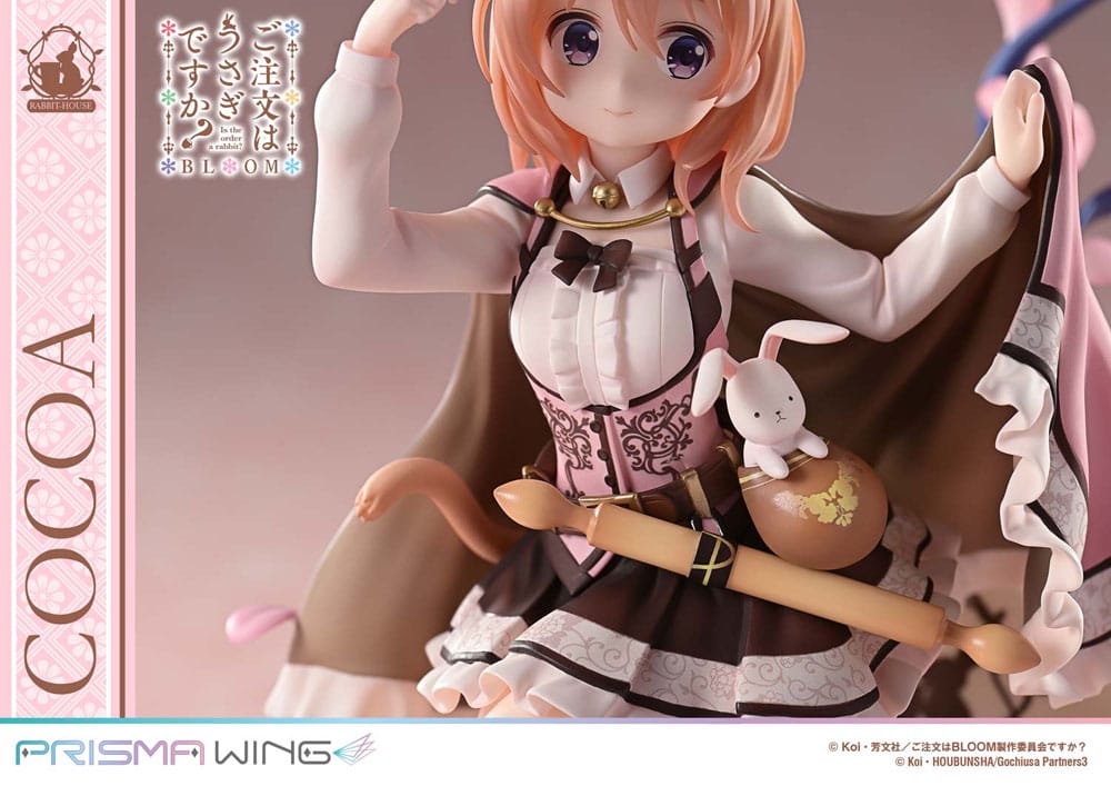 Prime 1 Studio Is The Order A Rabbit? Bloom Prisma Wing Cocoa 1/7 Statue