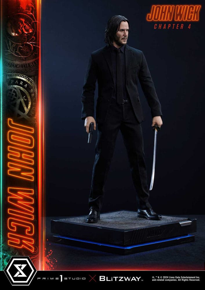 Prime 1 Studio John Wick Masterline Series John Wick Deluxe Bonus Version 1/4 Statue
