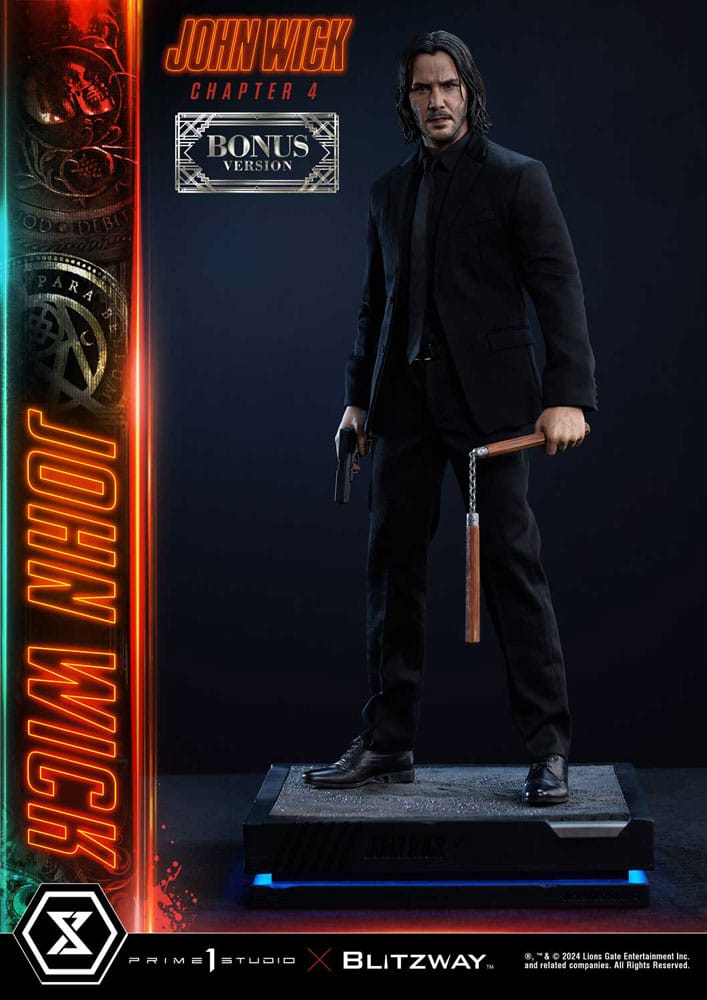Prime 1 Studio John Wick Masterline Series John Wick Deluxe Bonus Version 1/4 Statue