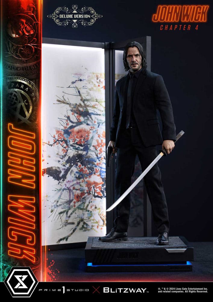Prime 1 Studio John Wick Masterline Series John Wick Deluxe Bonus Version 1/4 Statue