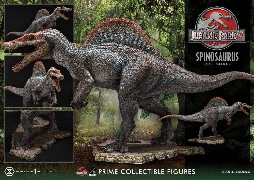 Prime 1 Studio Jurassic Park Spinosaurus Prime Collectible Figures 1/38 Statue