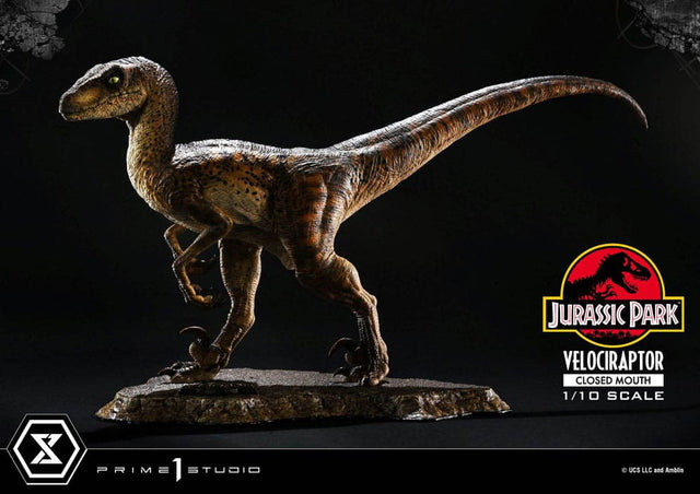 Prime 1 Studio Jurassic Park Velociraptor Closed Mouth 1/10 Statue