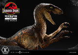 Prime 1 Studio Jurassic Park Velociraptor Jump 1/10 Statue