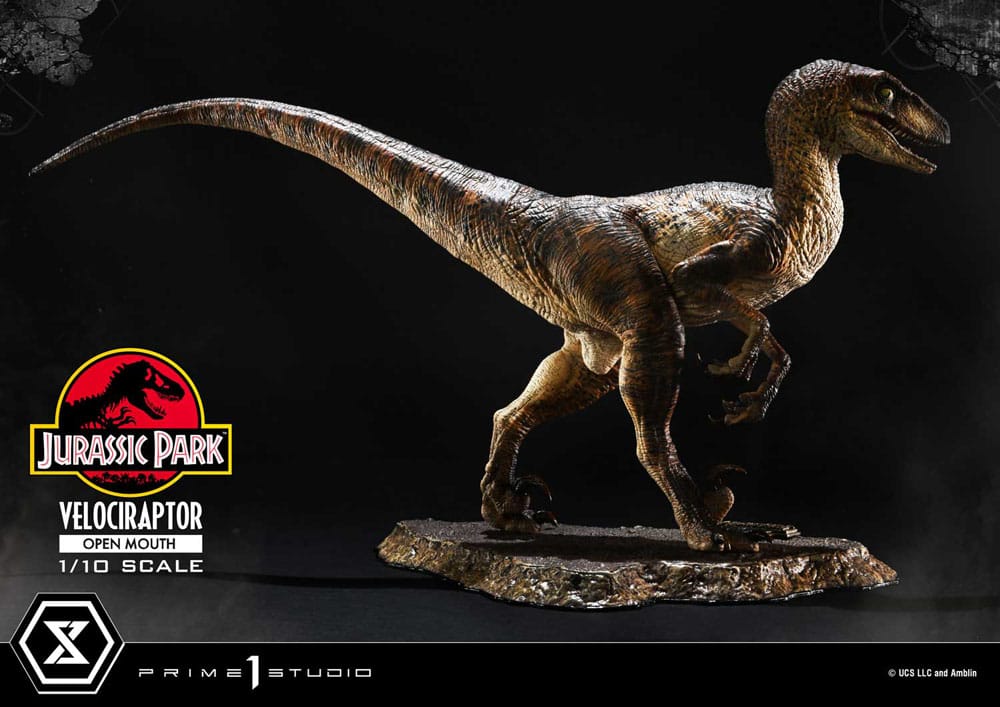 Prime 1 Studio Jurassic Park Velociraptor Open Mouth 1/10 Statue