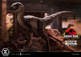 Prime 1 Studio Jurassic Park Velociraptor Open Mouth 1/10 Statue