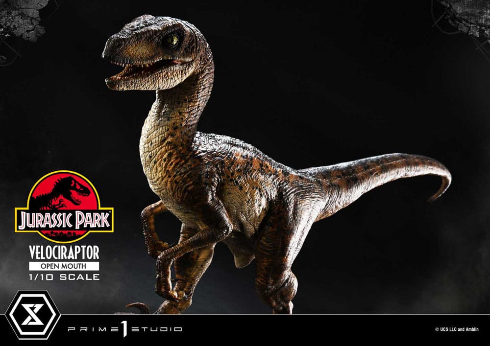 Prime 1 Studio Jurassic Park Velociraptor Open Mouth 1/10 Statue
