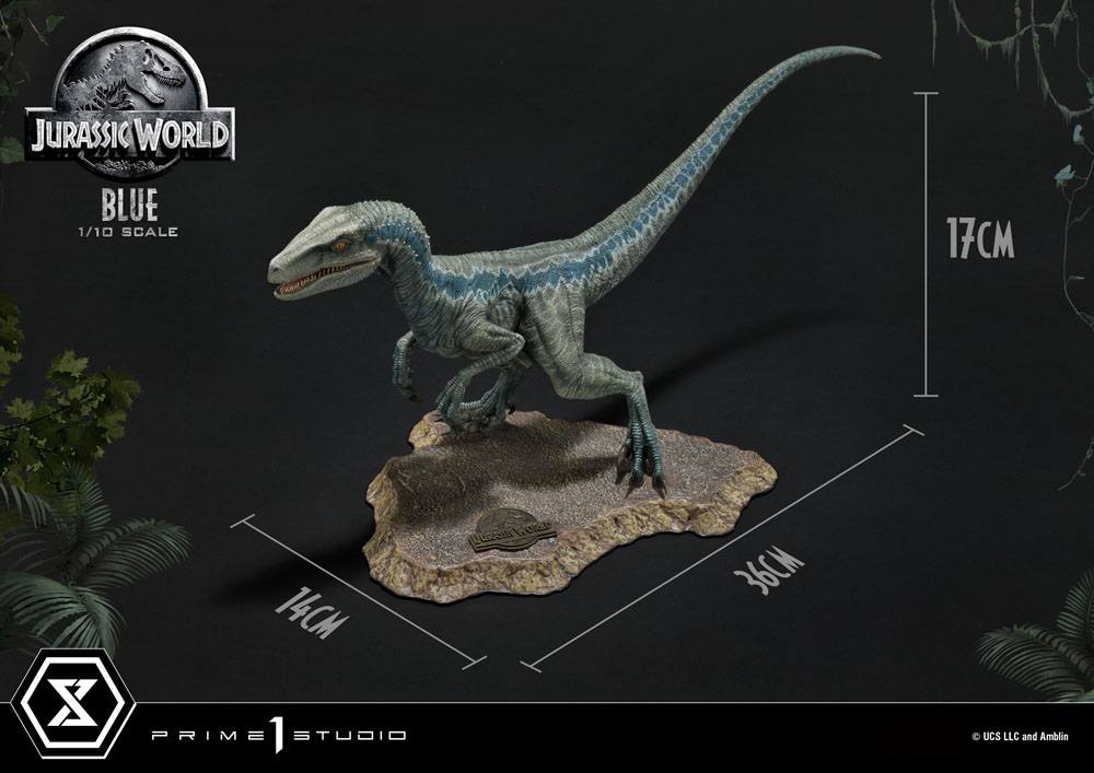 Prime 1 Studio Jurassic World Fallen Kingdom Blue (Open Mouth Version) Statue