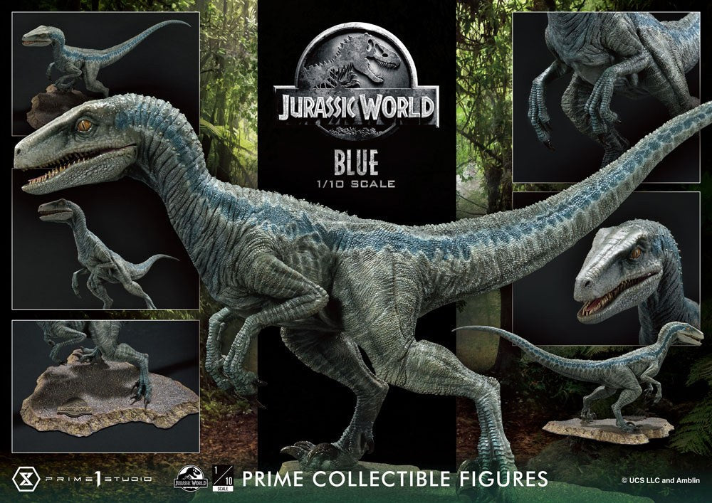 Prime 1 Studio Jurassic World Fallen Kingdom Blue (Open Mouth Version) Statue
