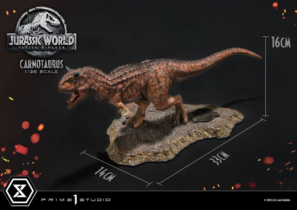 Prime 1 Studio Jurassic World Fallen Kingdom Carnotaurus Prime Collectibles Statue