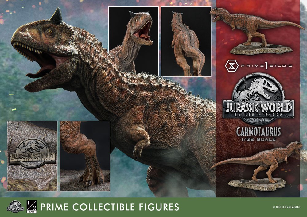 Prime 1 Studio Jurassic World Fallen Kingdom Carnotaurus Statue