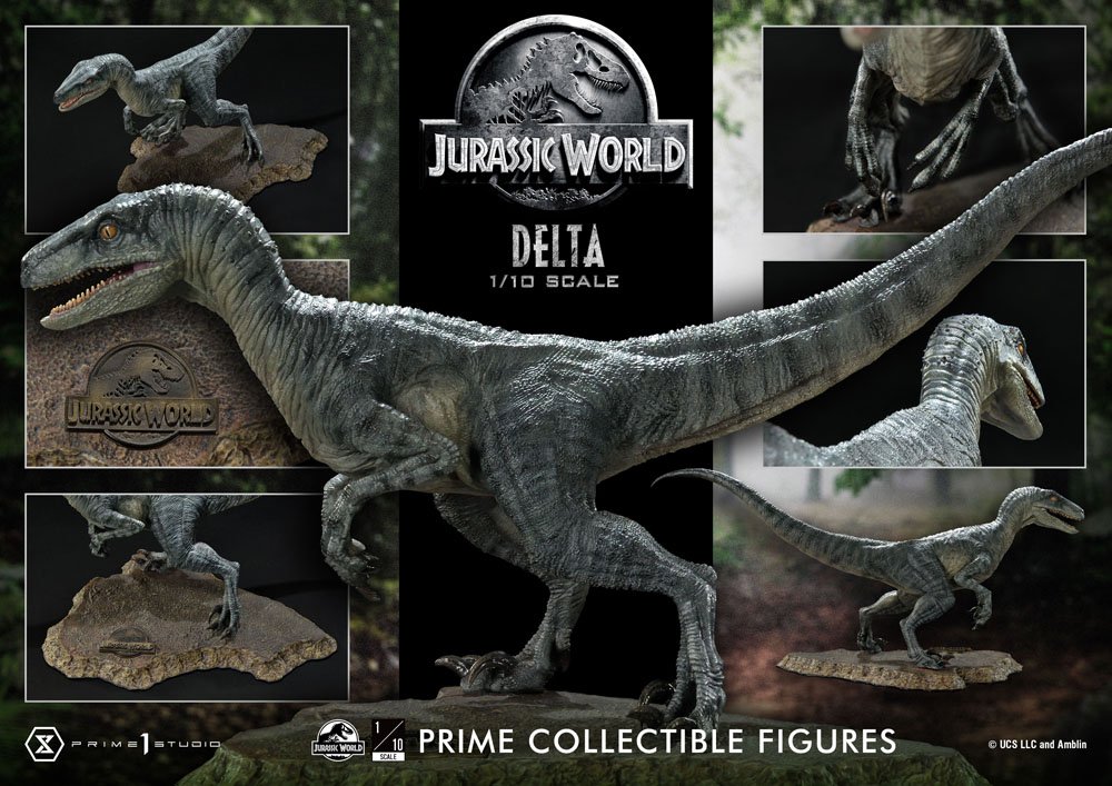 Prime 1 Studio Jurassic World Fallen Kingdom Delta Prime Collectibles Statue