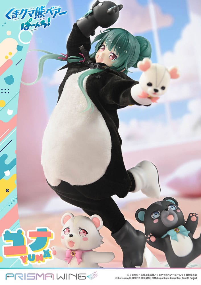 Prime 1 Studio Kuma Kuma Kuma Bear Punch! Prisma Wing Yuna 1/7 Statue