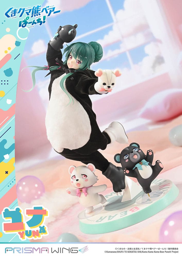 Prime 1 Studio Kuma Kuma Kuma Bear Punch! Prisma Wing Yuna 1/7 Statue