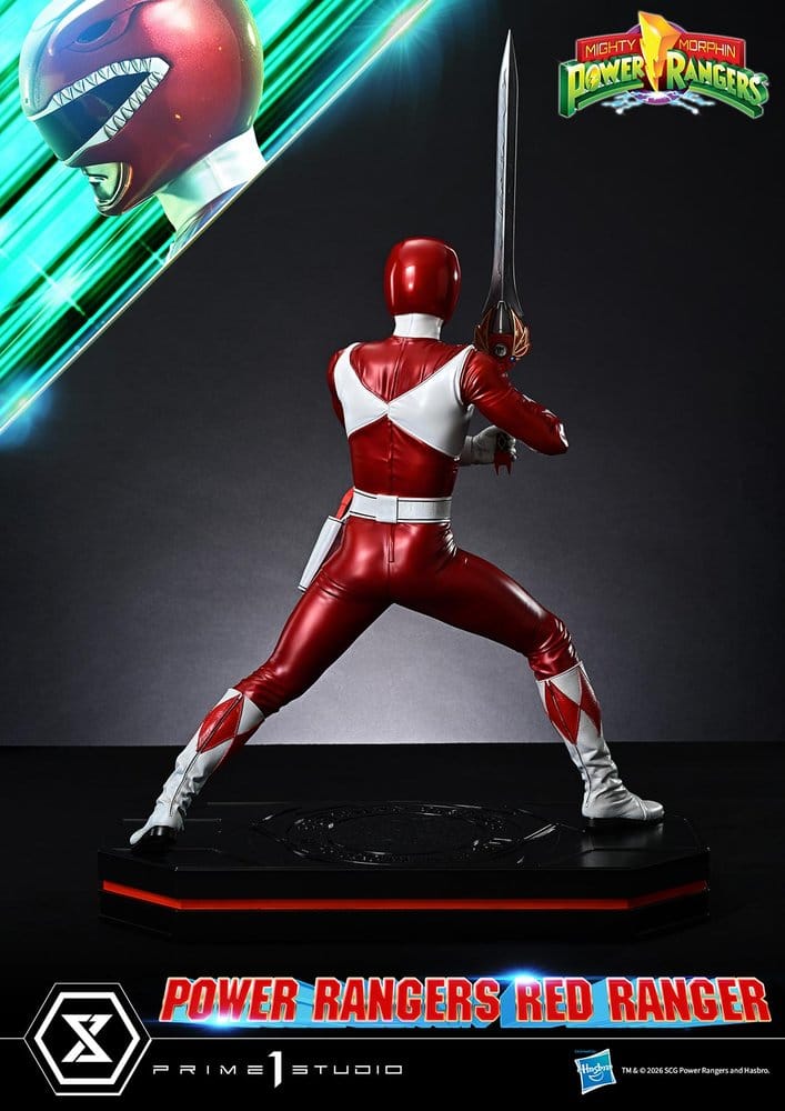 Prime 1 Studio Mighty Morphin Power Rangers Premium Masterline Red Ranger 1/4 Statue