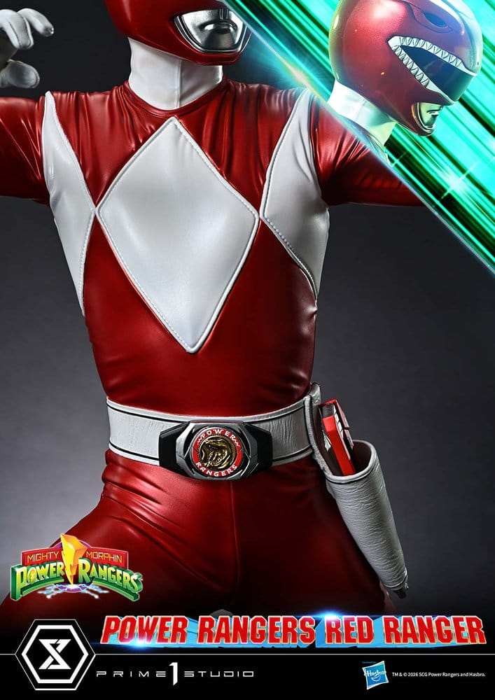 Prime 1 Studio Mighty Morphin Power Rangers Premium Masterline Red Ranger 1/4 Statue