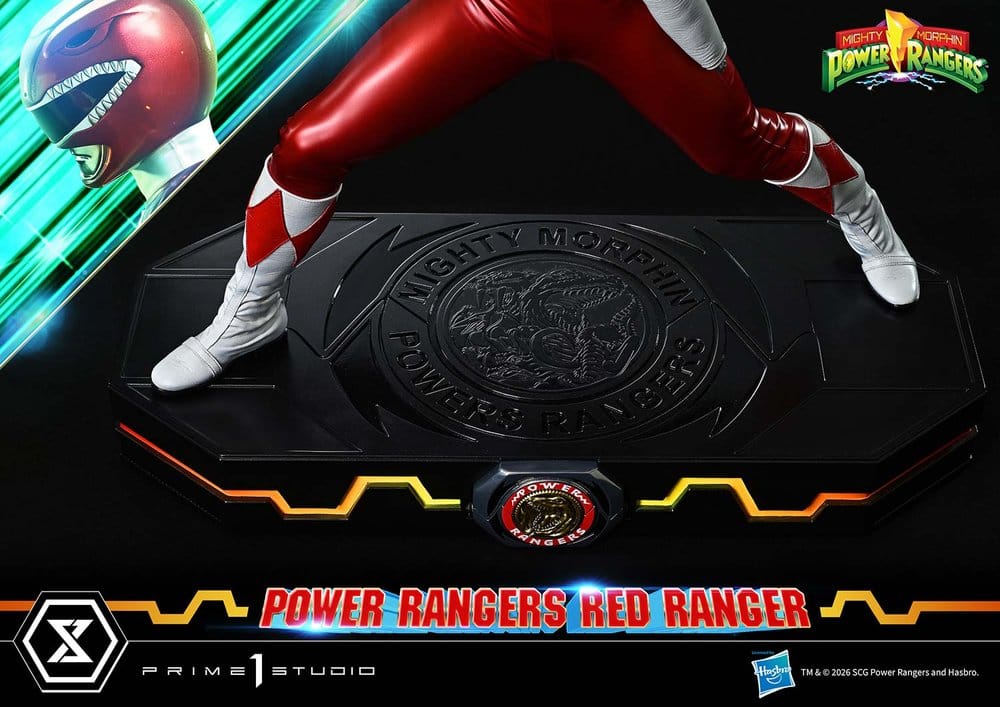 Prime 1 Studio Mighty Morphin Power Rangers Premium Masterline Red Ranger 1/4 Statue
