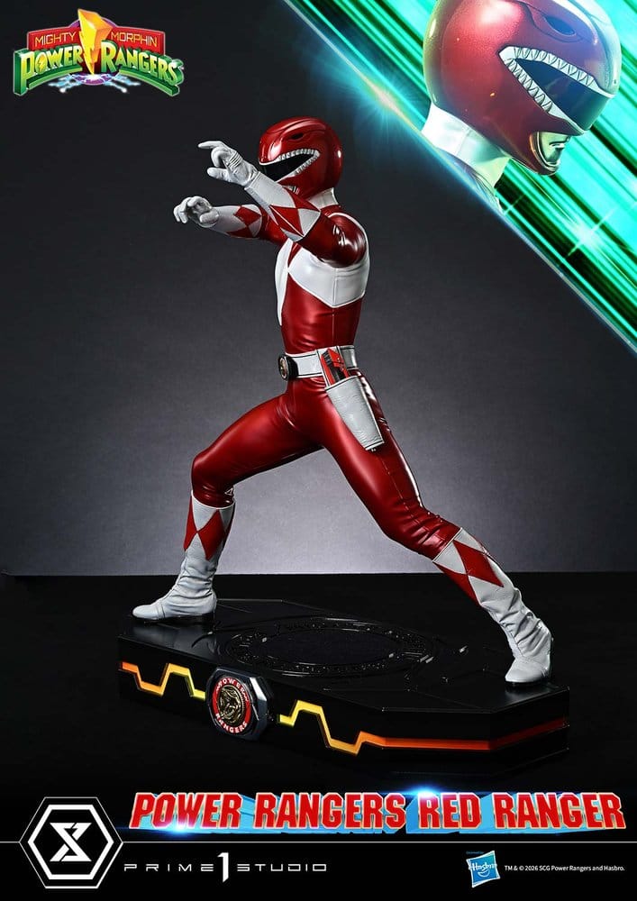 Prime 1 Studio Mighty Morphin Power Rangers Premium Masterline Red Ranger 1/4 Statue