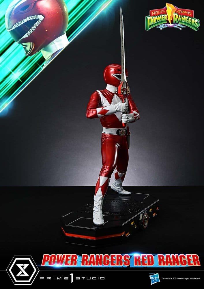 Prime 1 Studio Mighty Morphin Power Rangers Premium Masterline Red Ranger 1/4 Statue