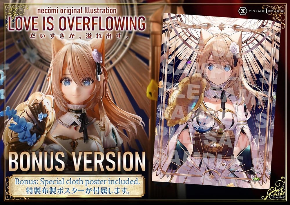 Prime 1 Studio Original Illustration Masterline Love Is Overflowing Bonus Version 1/5 Statue