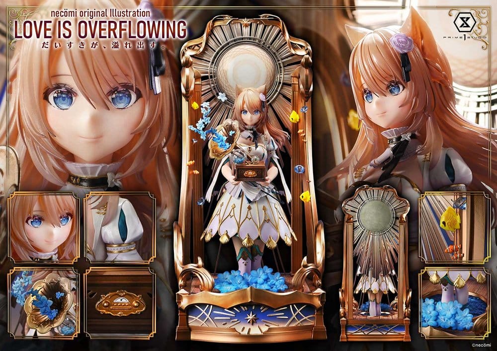 Prime 1 Studio Original Illustration Masterline Love Is Overflowing Bonus Version 1/5 Statue