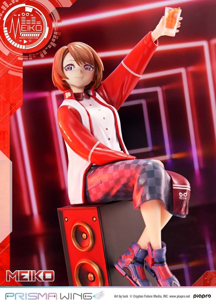 Prime 1 Studio Piapro Characters Prisma Wing Meiko Illustration by lack 1/7 Statue