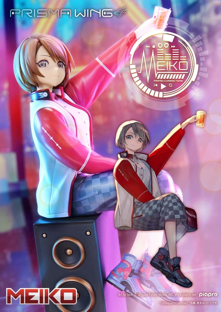 Prime 1 Studio Piapro Characters Prisma Wing Meiko Illustration by lack 1/7 Statue