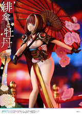 Prime 1 Studio Prisma Wing Scarlet Umbrella and Peony Deluxe Version 1/7 PVC Statue