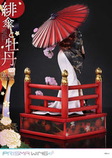 Prime 1 Studio Prisma Wing Scarlet Umbrella and Peony Deluxe Version 1/7 PVC Statue
