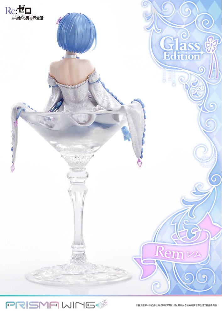Prime 1 Studio Re Zero Starting Life in Another World Prisma Wing Rem Glass Edition 1/7 Statue
