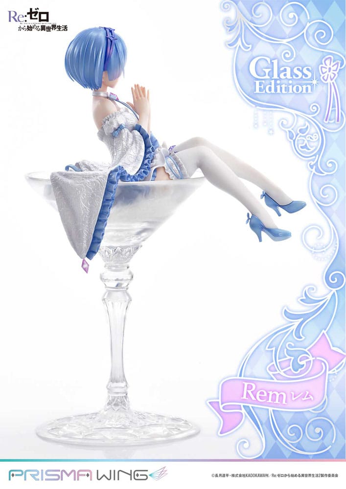 Prime 1 Studio Re Zero Starting Life in Another World Prisma Wing Rem Glass Edition 1/7 Statue
