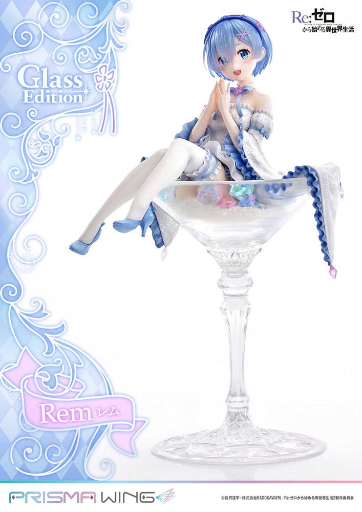 Prime 1 Studio Re Zero Starting Life in Another World Prisma Wing Rem Glass Edition 1/7 Statue