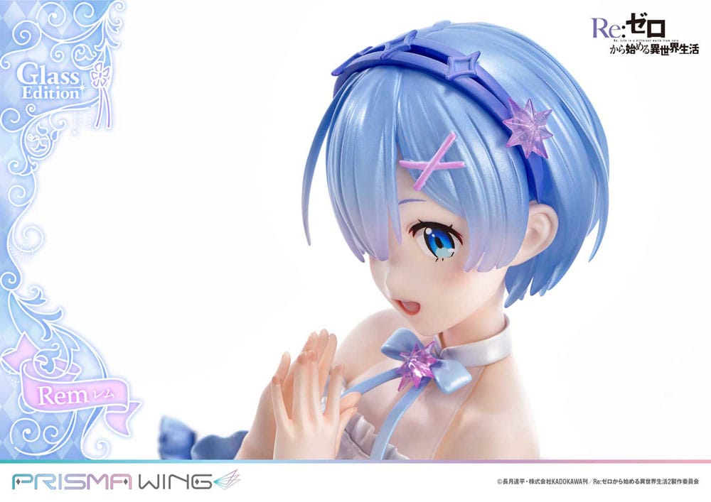 Prime 1 Studio Re Zero Starting Life in Another World Prisma Wing Rem Glass Edition 1/7 Statue