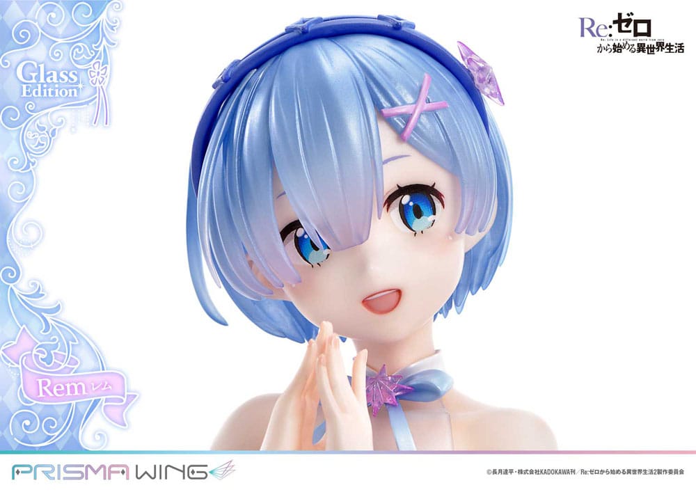 Prime 1 Studio Re Zero Starting Life in Another World Prisma Wing Rem Glass Edition 1/7 Statue