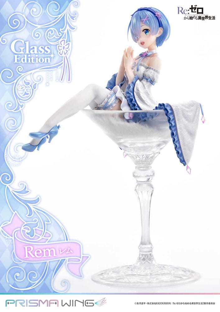 Prime 1 Studio Re Zero Starting Life in Another World Prisma Wing Rem Glass Edition 1/7 Statue