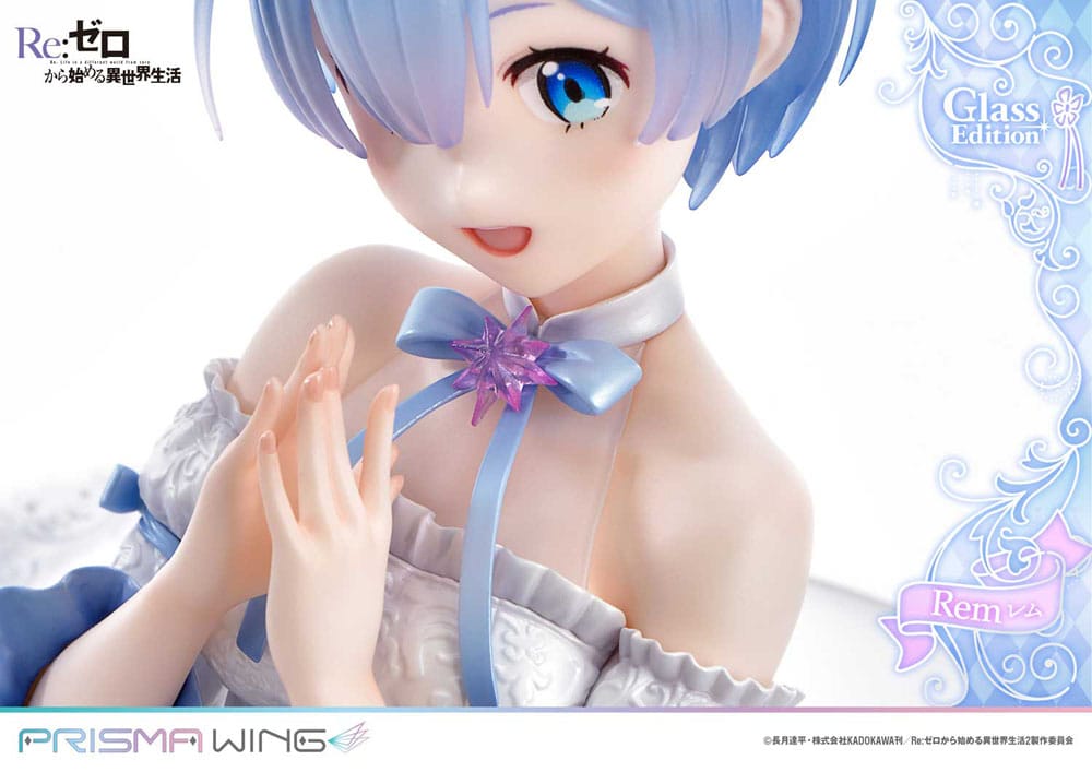 Prime 1 Studio Re Zero Starting Life in Another World Prisma Wing Rem Glass Edition 1/7 Statue