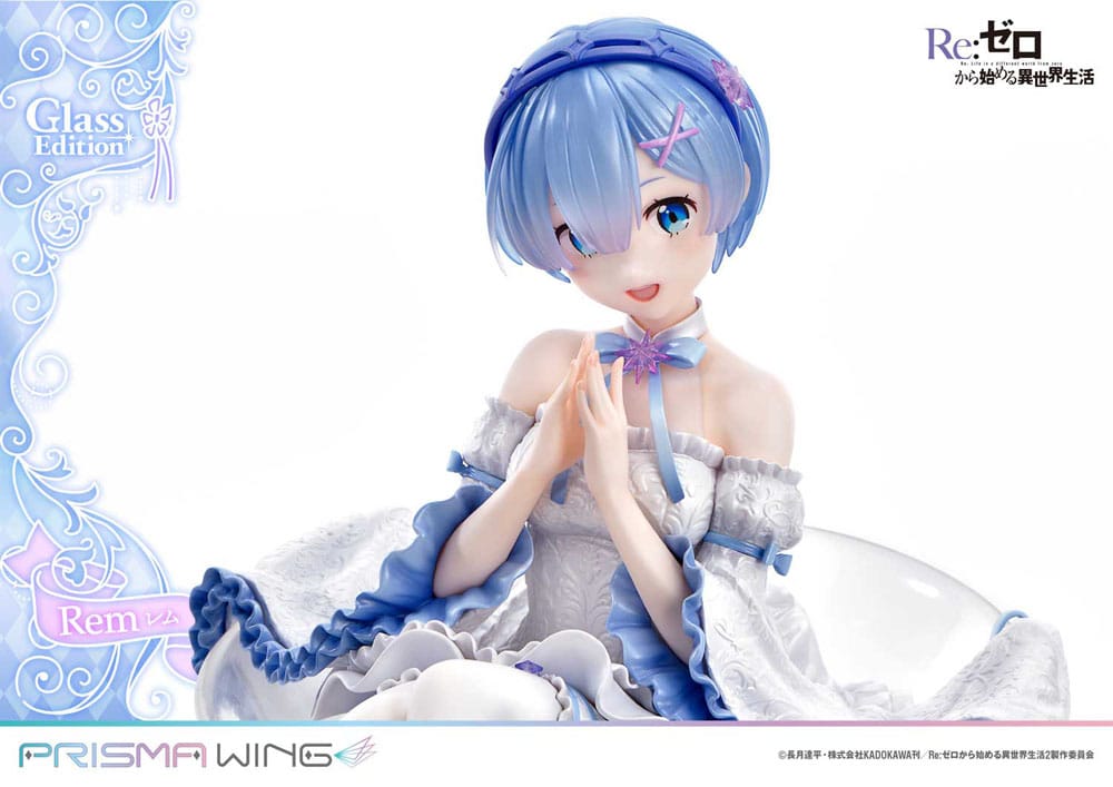 Prime 1 Studio Re Zero Starting Life in Another World Prisma Wing Rem Glass Edition 1/7 Statue