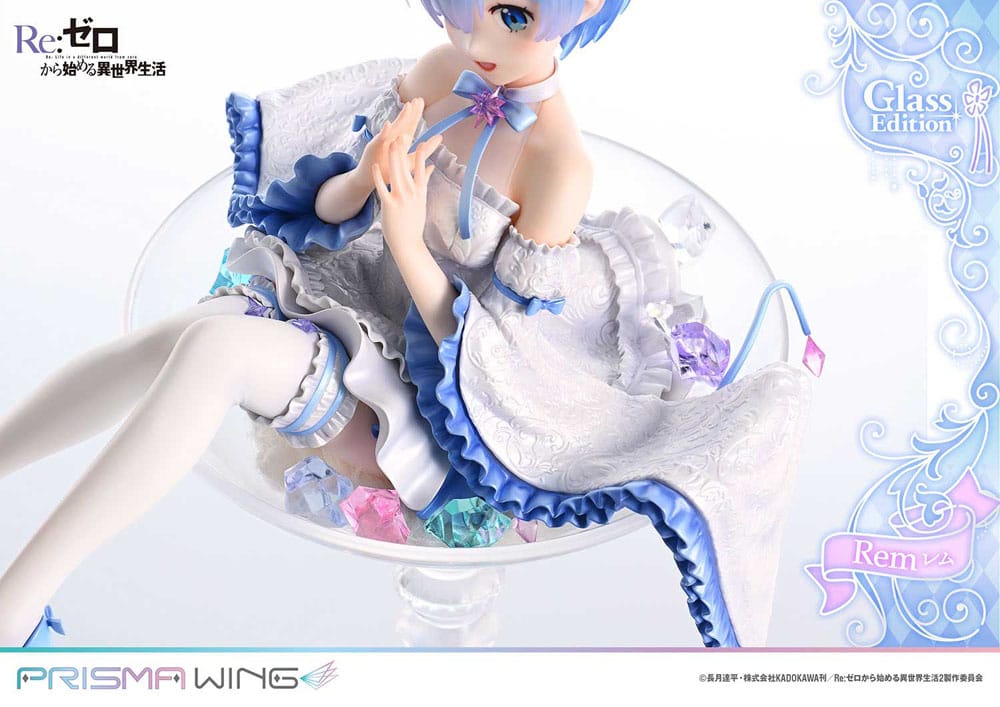 Prime 1 Studio Re Zero Starting Life in Another World Prisma Wing Rem Glass Edition 1/7 Statue