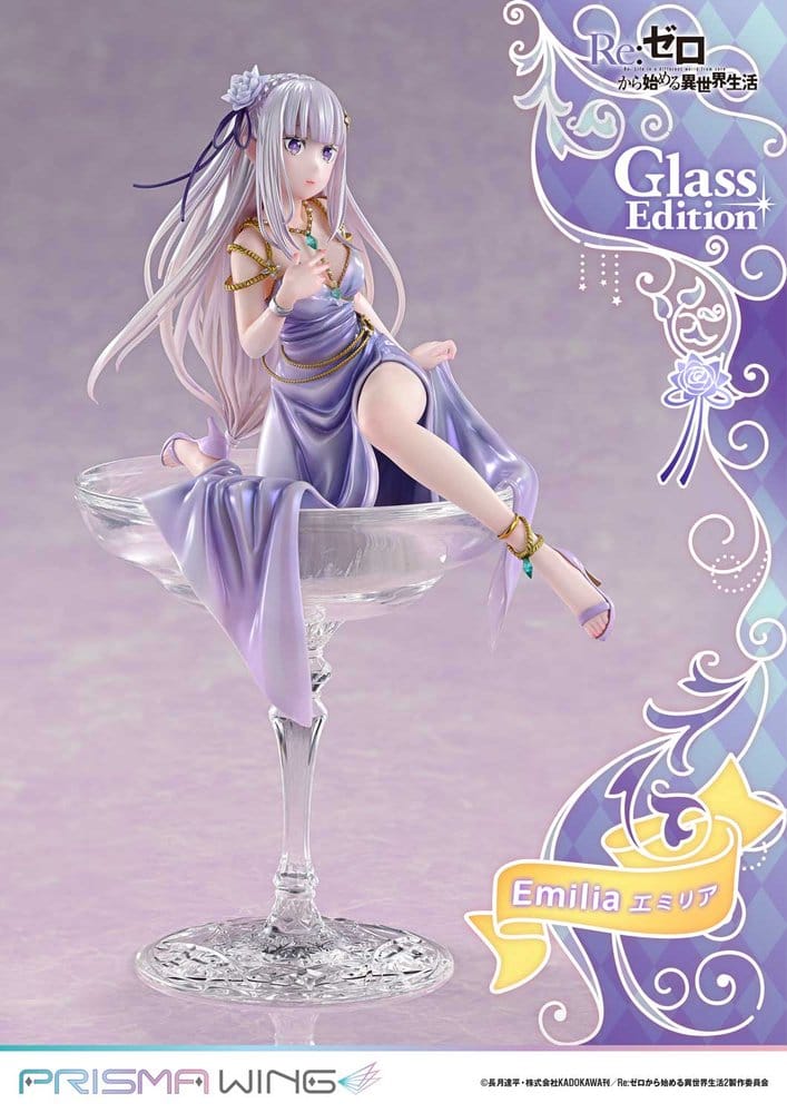 Prime 1 Studio ReZero Emilia Glass Edition Prisma Wing 1/7 Statue