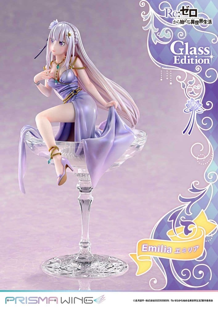 Prime 1 Studio ReZero Emilia Glass Edition Prisma Wing 1/7 Statue
